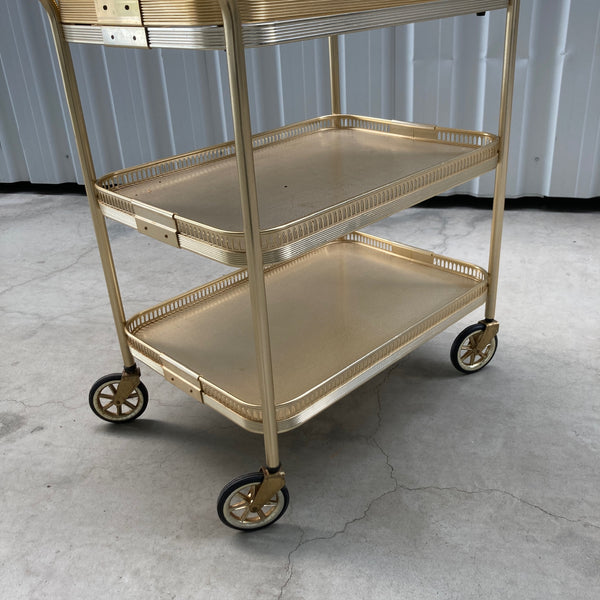 Sylvan trolley met warmhoudplaat en afneembaar dienblad