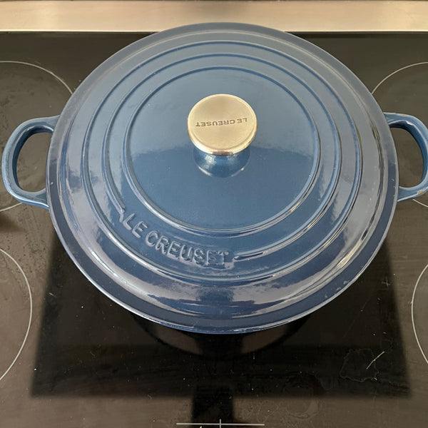 Le Creuset Braadpan 26cm Indigo Blauw