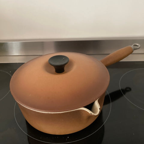 Le Creuset steelpan met deksel 22 cm