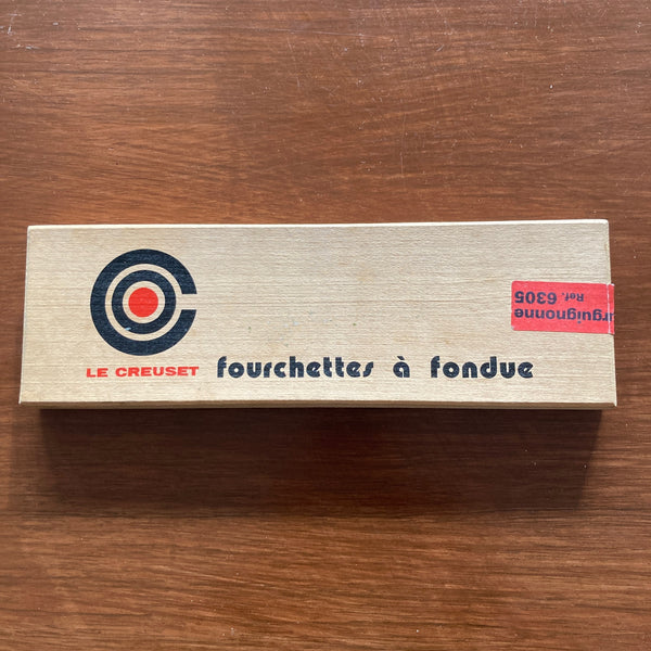Originele Le Creuset vorken in doos