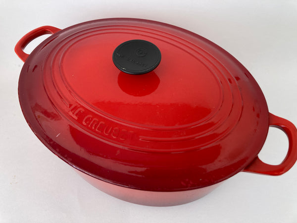 Grote ovalen Le Creuset braadpan 31 cm