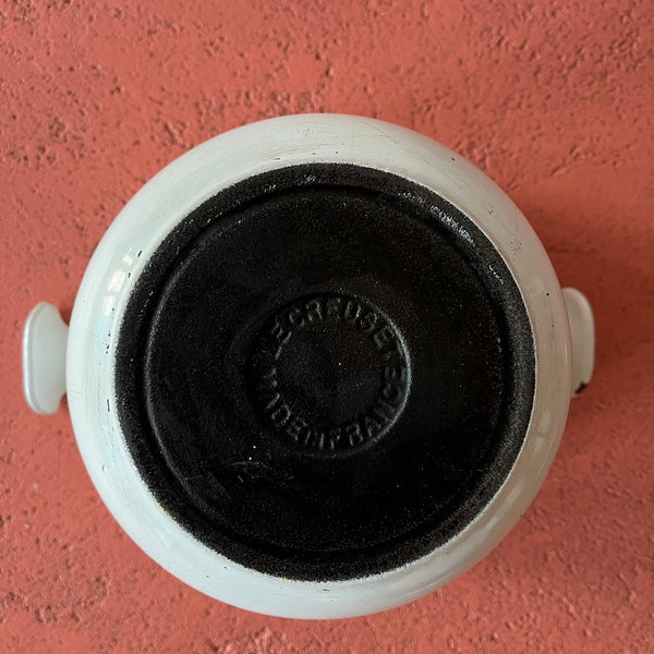 Le Creuset fondueset inclusief Creuset vorken Enzo Mari