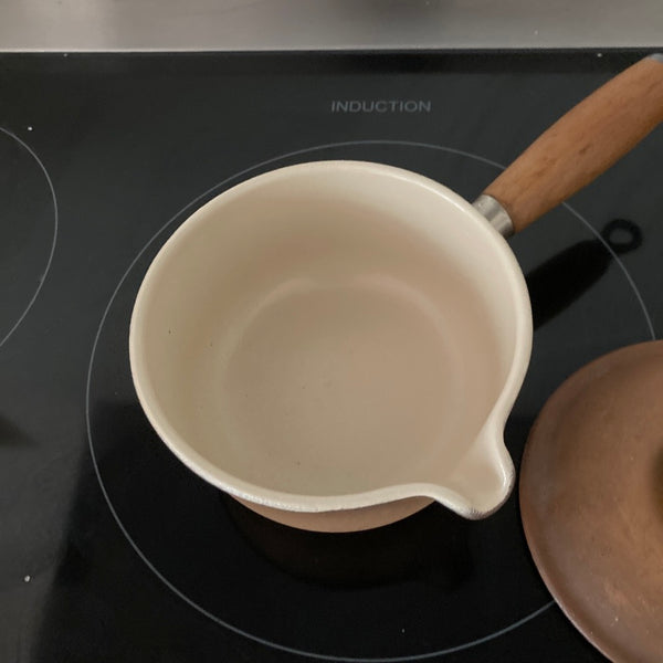 Le Creuset steelpan met deksel 18 cm