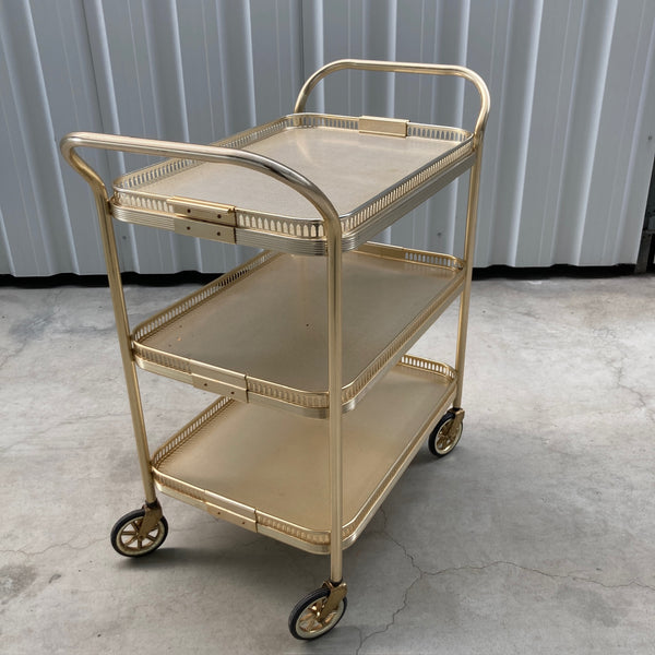 Sylvan trolley met warmhoudplaat en afneembaar dienblad