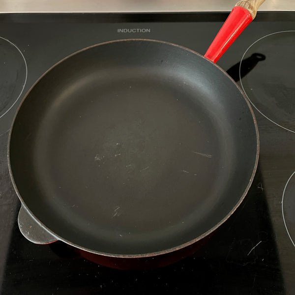Cousances/Le Creuset gietijzeren pakpan 28 cm