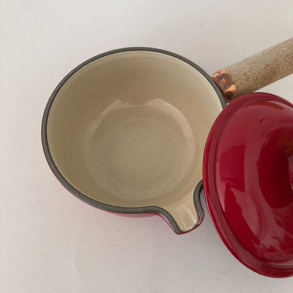 Le Creuset steelpan kersenrood 14 cm
