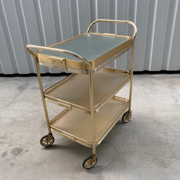 Sylvan trolley met warmhoudplaat en afneembaar dienblad