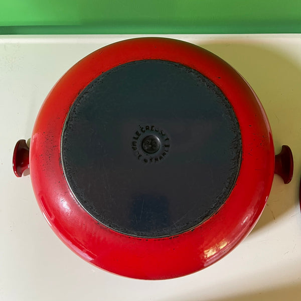 Le Creuset braadpan Enzo Mari cocotte 29 cm kersenrood