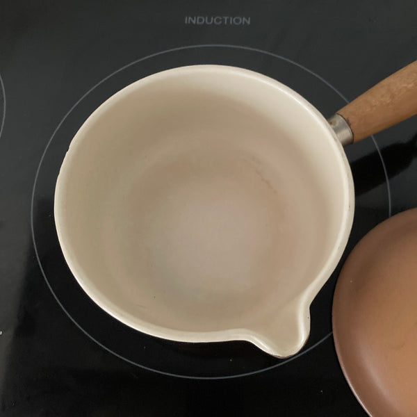 Le Creuset steelpan met deksel 16 cm