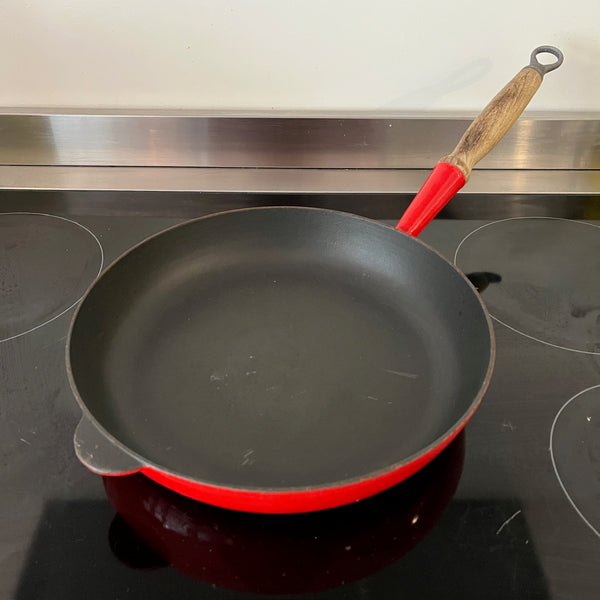 Cousances/Le Creuset gietijzeren pakpan 28 cm