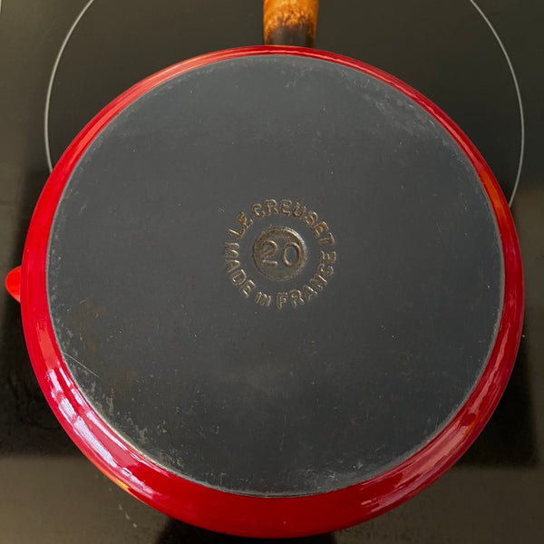 Kersenrode Le Creuset steelpan 18 cm