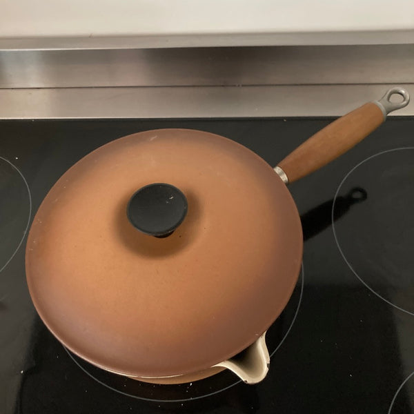 Le Creuset steelpan met deksel 22 cm