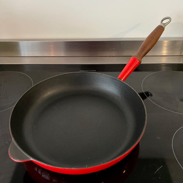 Cousances/Le Creuset gietijzeren pakpan 28 cm nieuwstaat