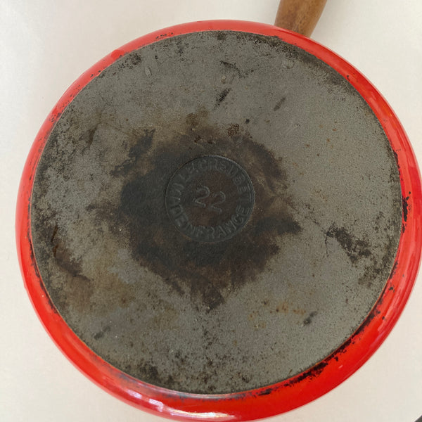 Le Creuset steelpan met deksel 22 cm