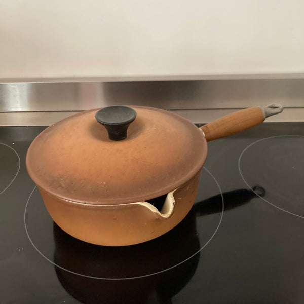 Le Creuset steelpan met deksel 18 cm