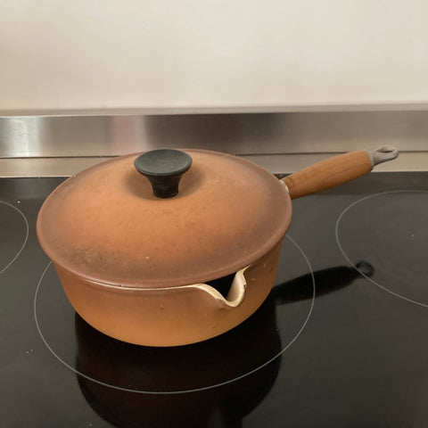 Le Creuset steelpan met deksel 18 cm