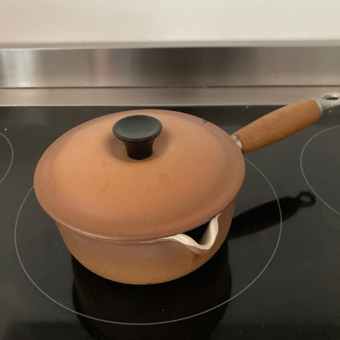 Le Creuset steelpan met deksel 16 cm