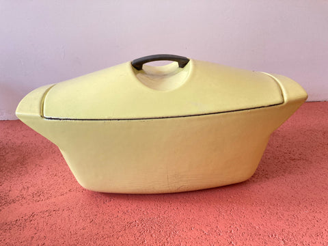Le Creuset cocotte braadpan ontwerp Raymond Loewy 5.5 liter