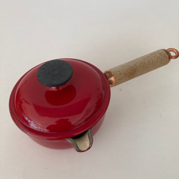 Le Creuset steelpan kersenrood 14 cm