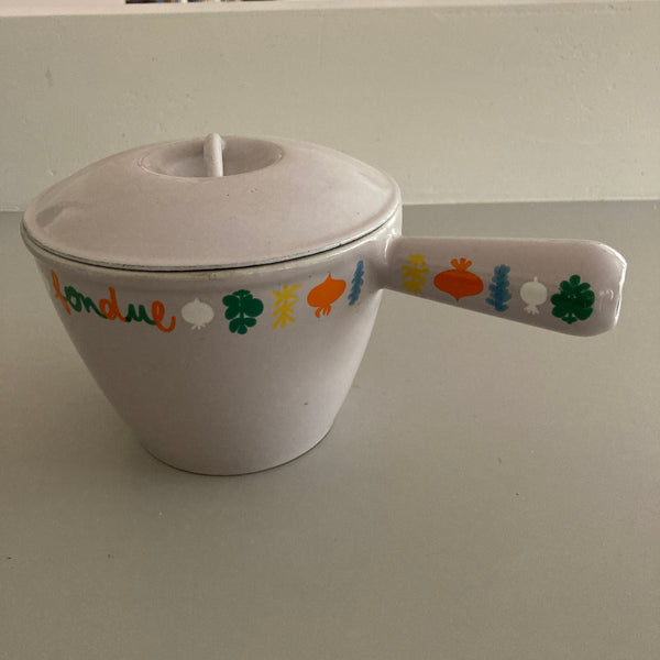 Le Creuset fonduepan / sauspan