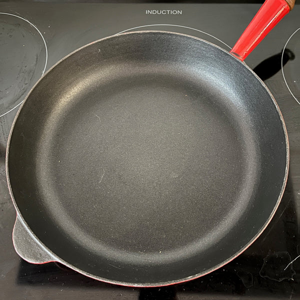 Cousances/Le Creuset gietijzeren pakpan 28 cm nieuwstaat