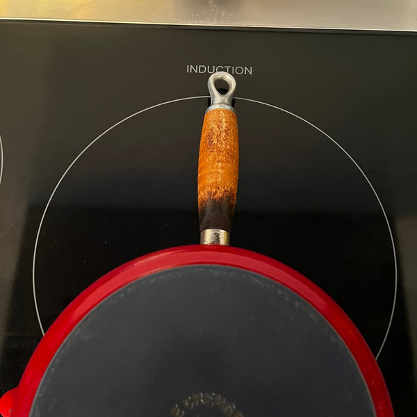 Kersenrode Le Creuset steelpan 18 cm