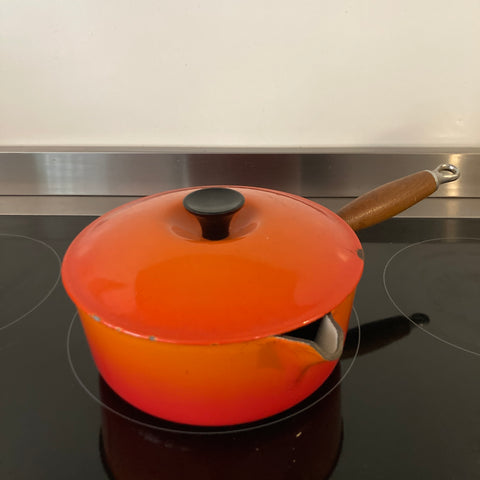 Le Creuset steelpan met deksel 22 cm