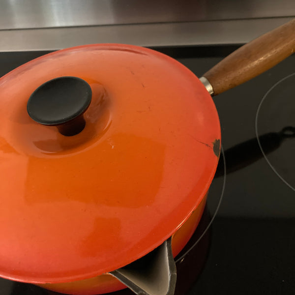 Le Creuset steelpan met deksel 22 cm
