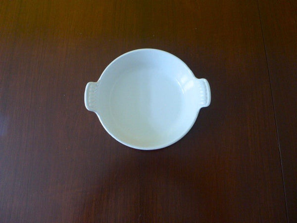 Creuset ovenschaaltje 18 cm wit
