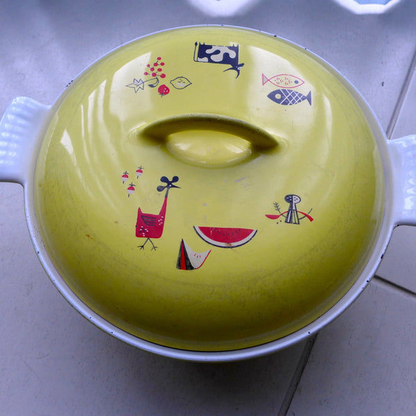 Gietijzeren pan met dierenmotief Descoware (24 cm)